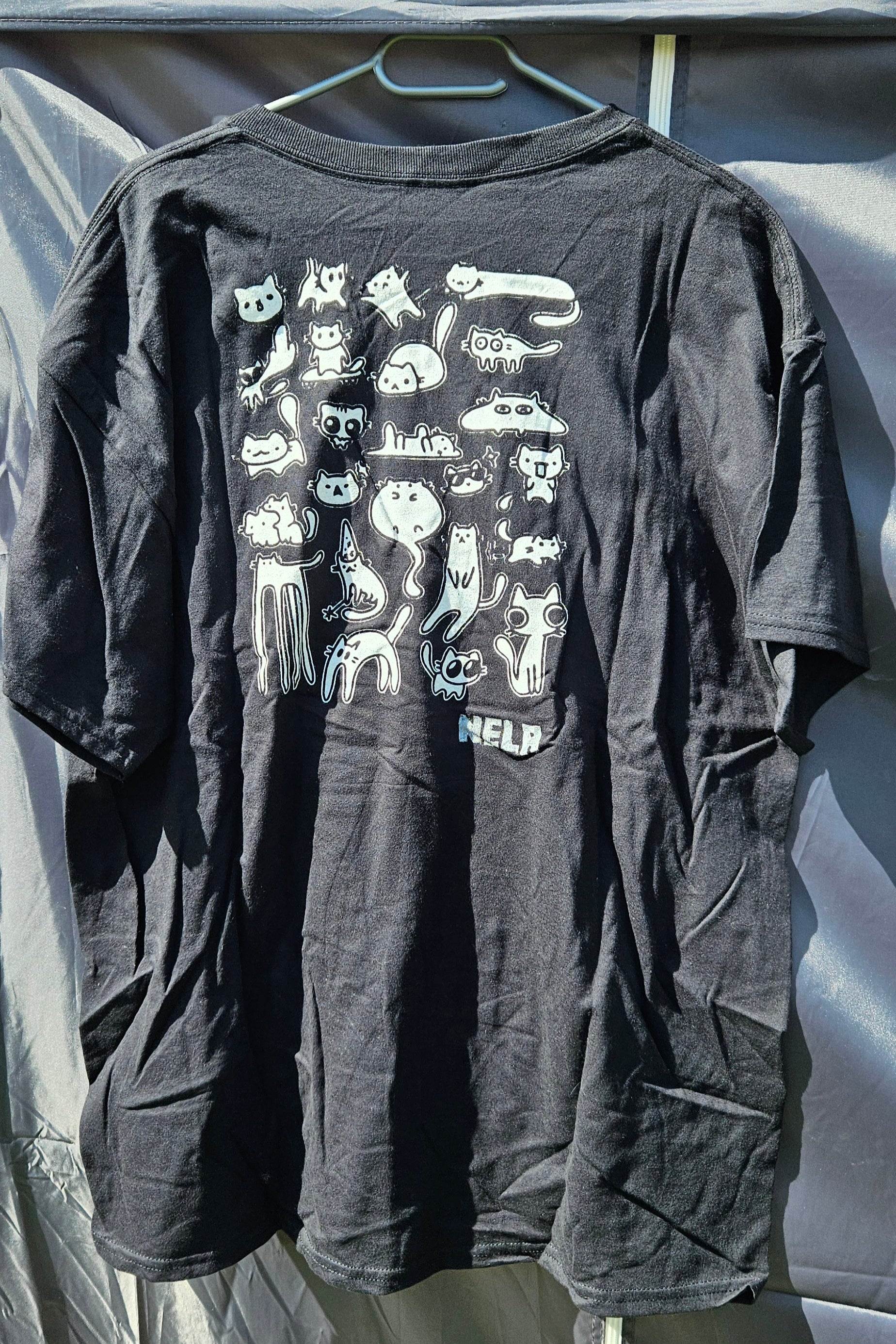 Katzen Tshirt Fehldruck