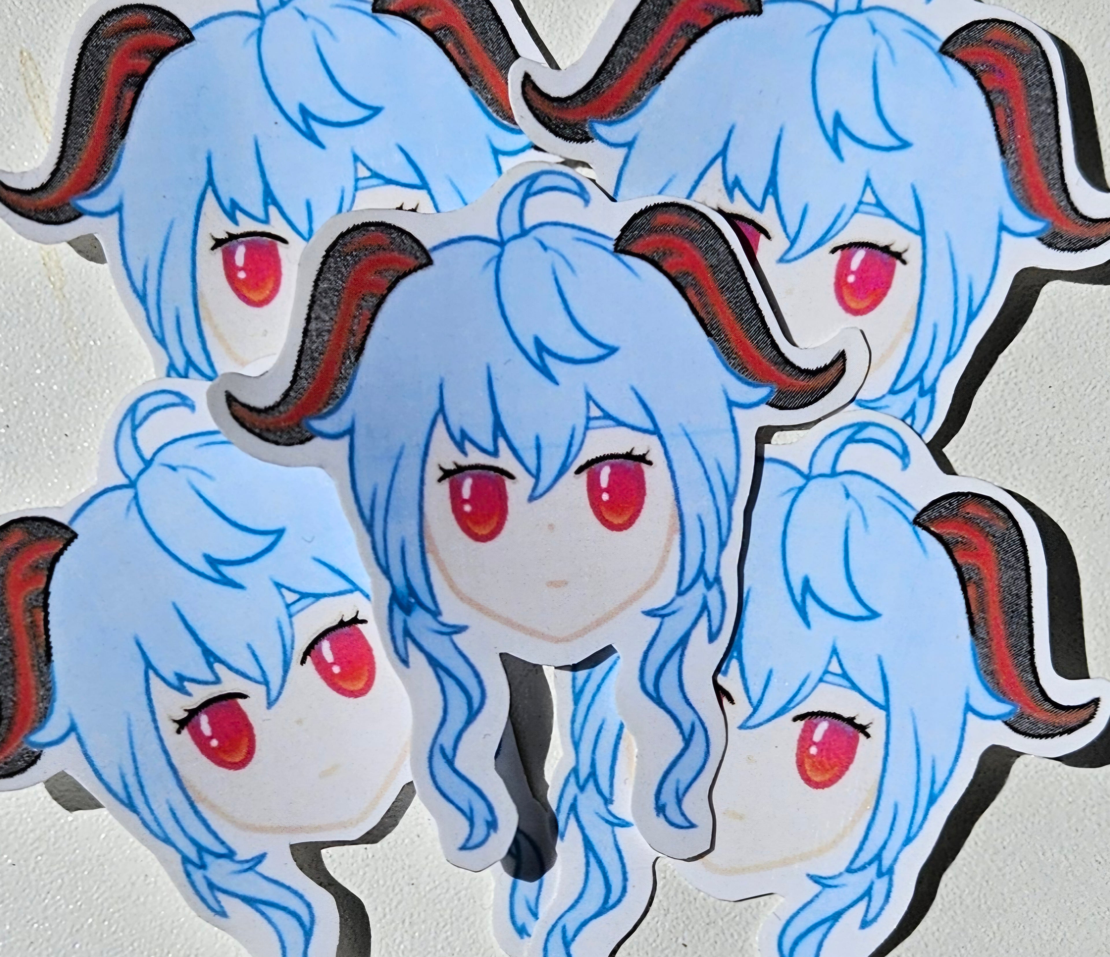 "Ganyu" Genshin Impact Sticker