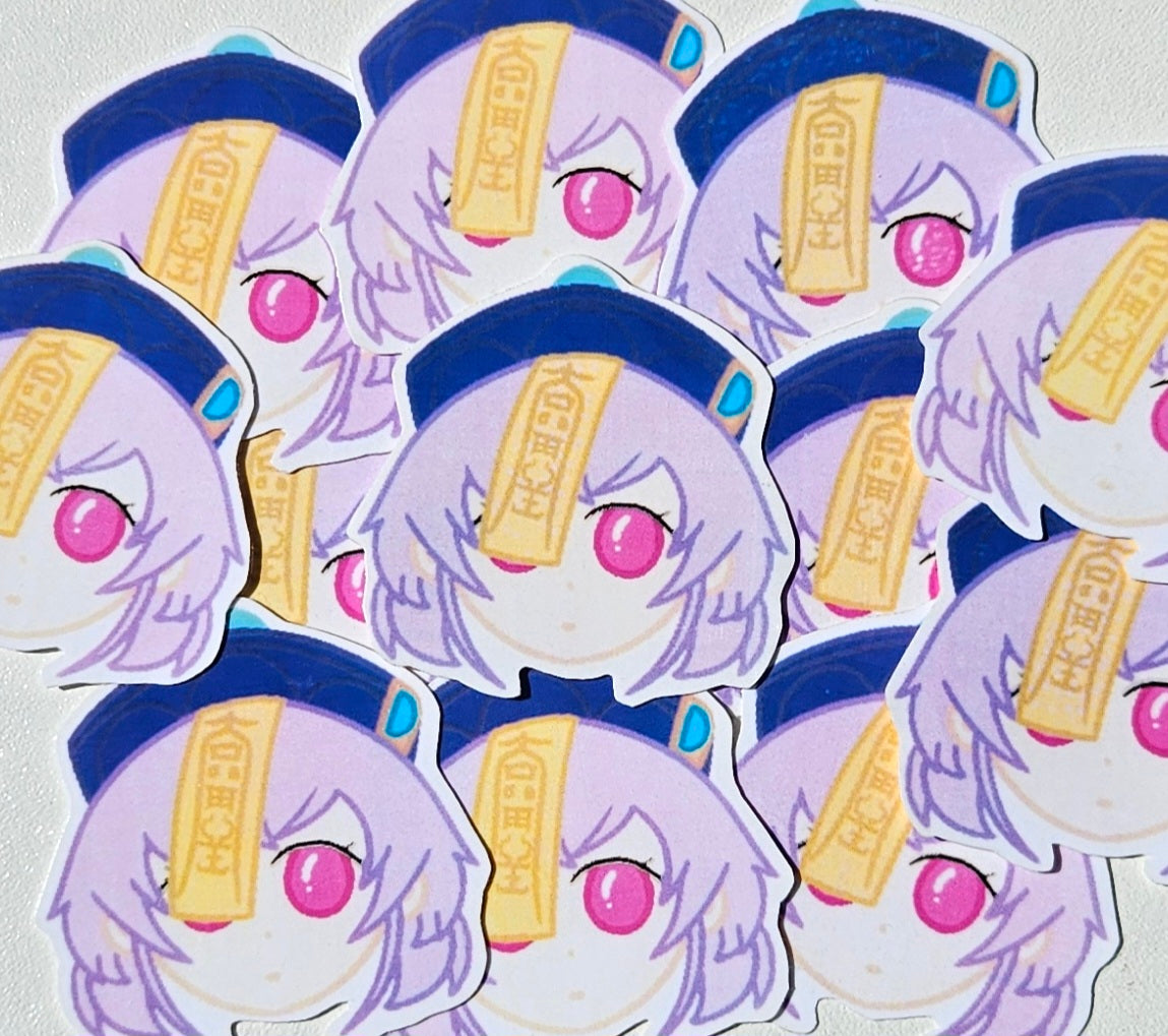 "Qiqi" Genshin Impact Sticker