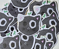 "Pflanzenkatze" Sticker