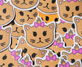 "Schleifchenkatze" Sticker