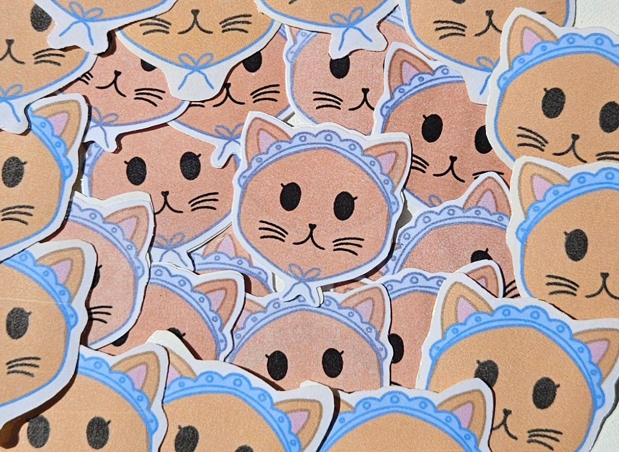"Putzkatze" Sticker