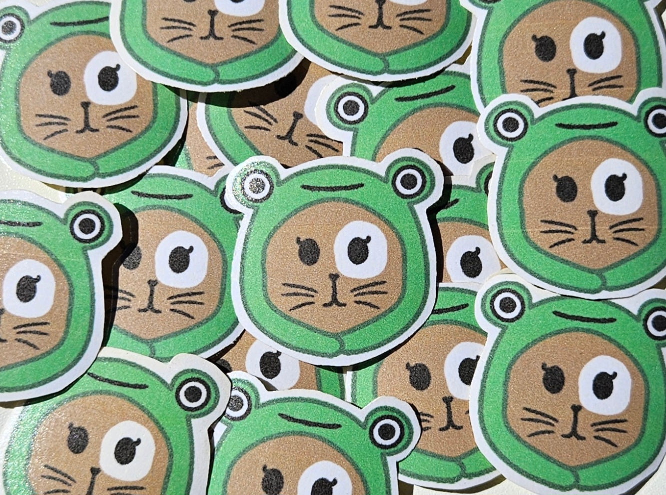 "Froschkatze" Sticker