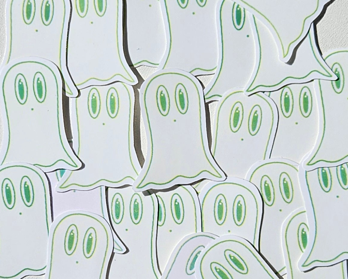 "süßer Geist" Sticker verschiedene Farben