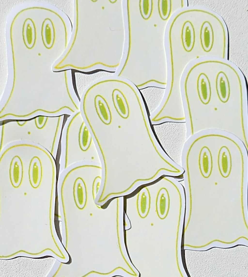 "süßer Geist" Sticker verschiedene Farben