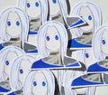 "süßes Mädchen" Sticker