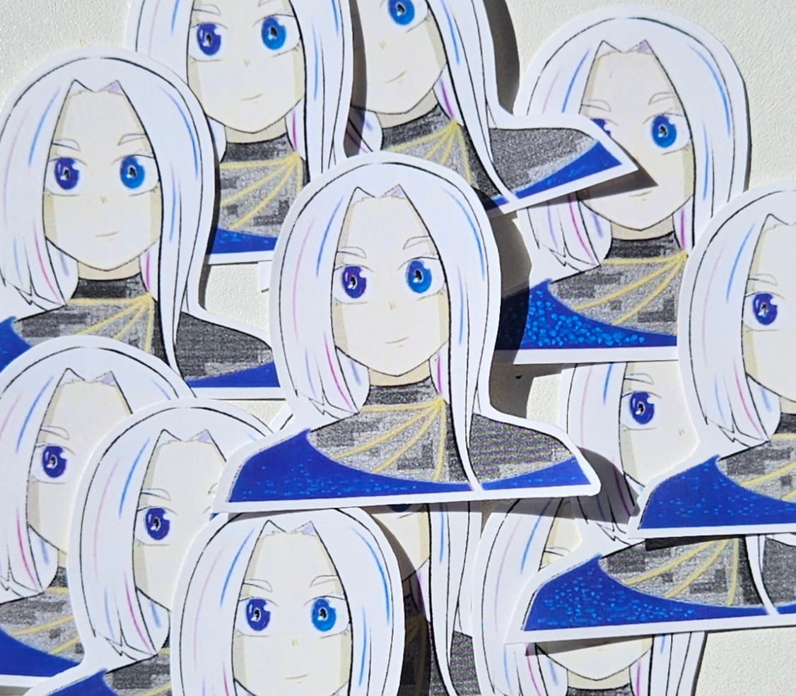 "süßes Mädchen" Sticker
