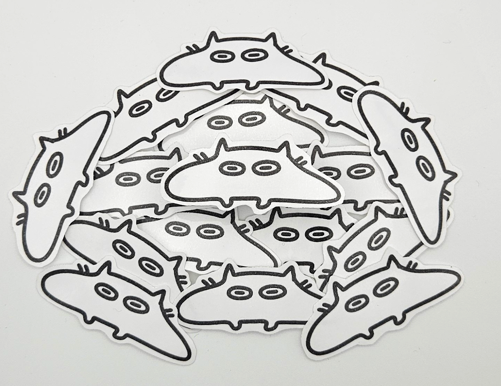 "Blobkatze" Katzen Sticker