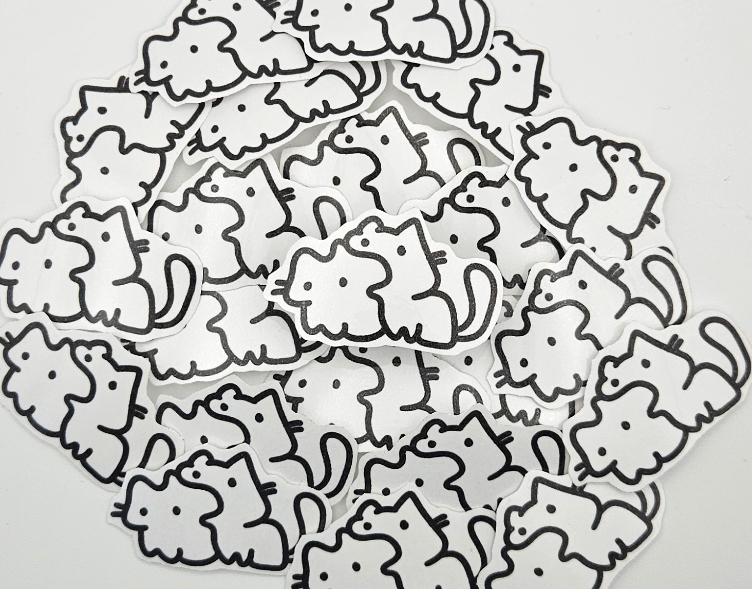 "Katzenpärchen" Katzen Sticker
