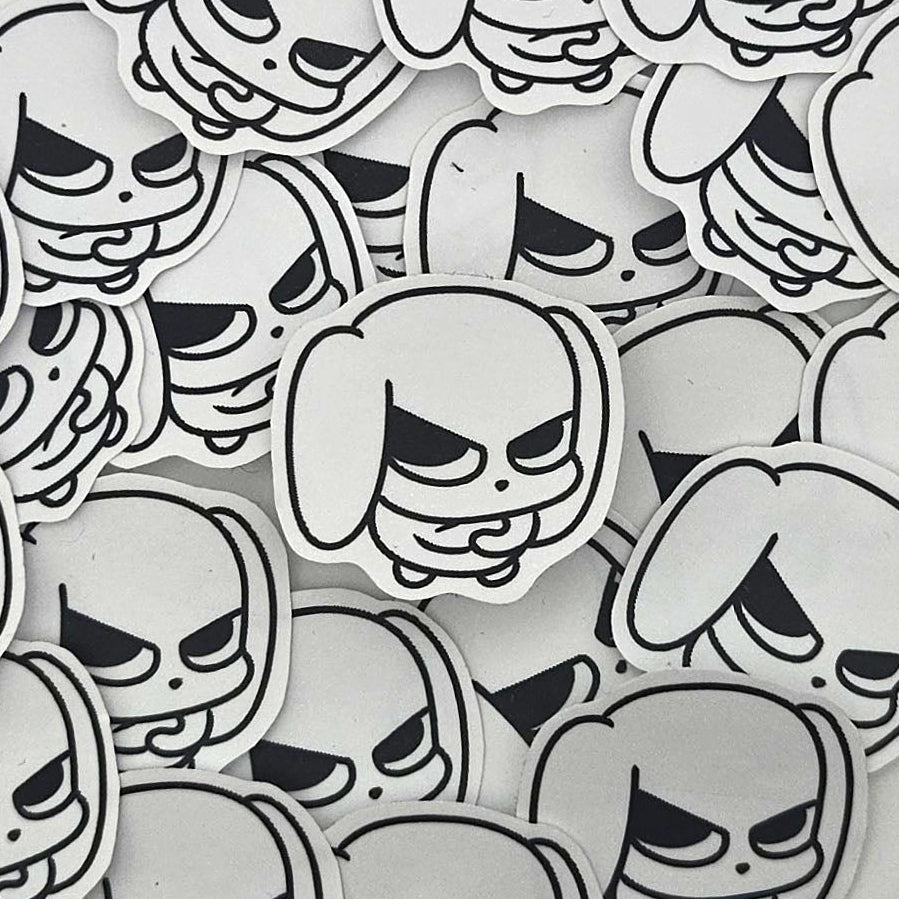 Böser Hunde Sticker