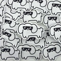 cooler Hunde Sticker