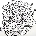 "genervte Katze" Katzen Sticker