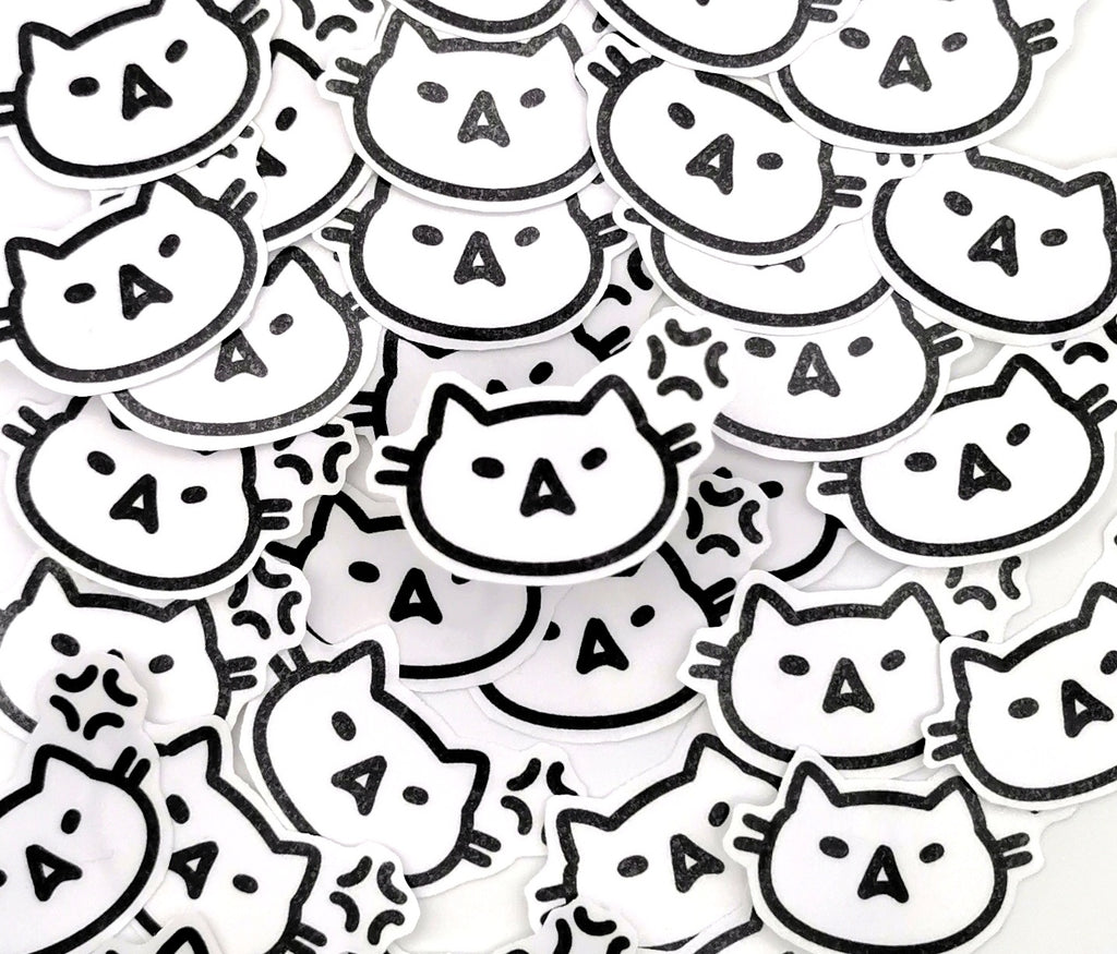 "genervte Katze" Katzen Sticker