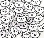 "genervte Katze" Katzen Sticker