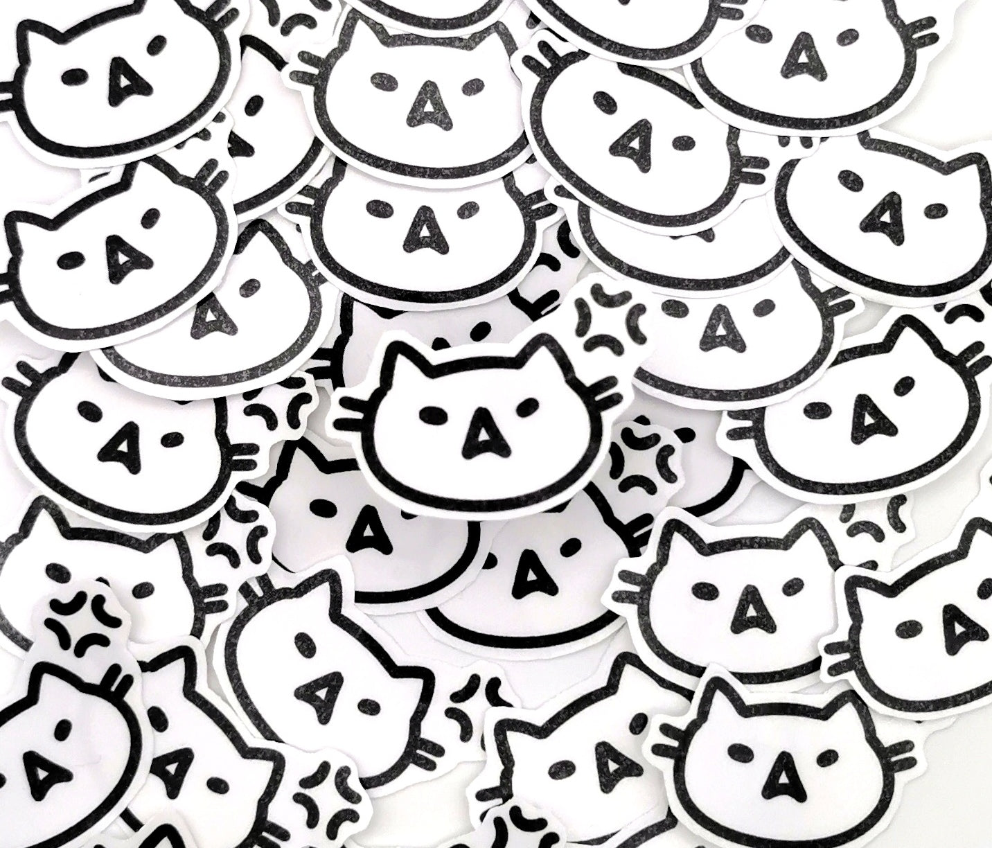 "genervte Katze" Katzen Sticker