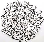 "rennende Katze" Katzen Sticker