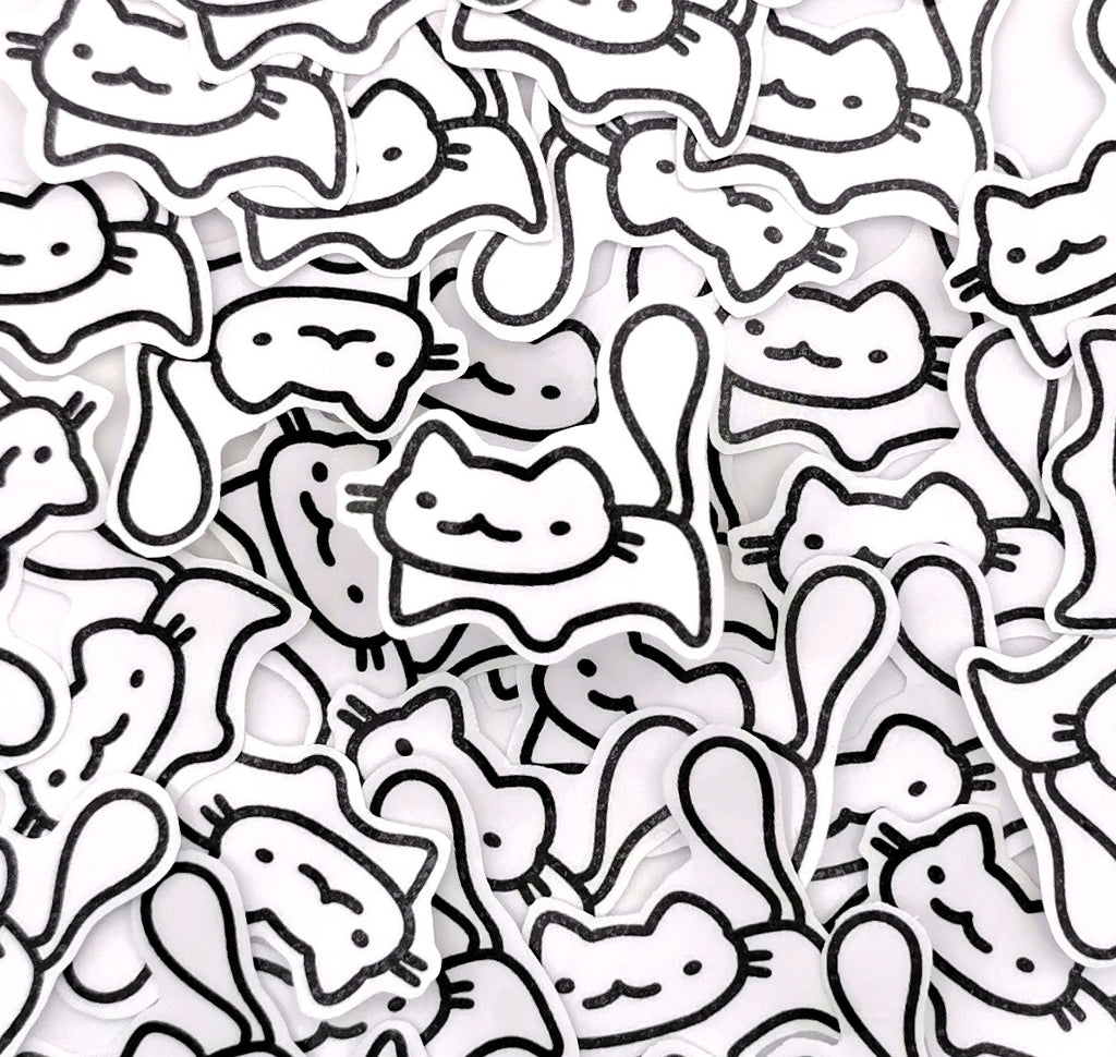 "Tagträumer Katze" Katzen Sticker