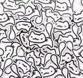 "Tagträumer Katze" Katzen Sticker