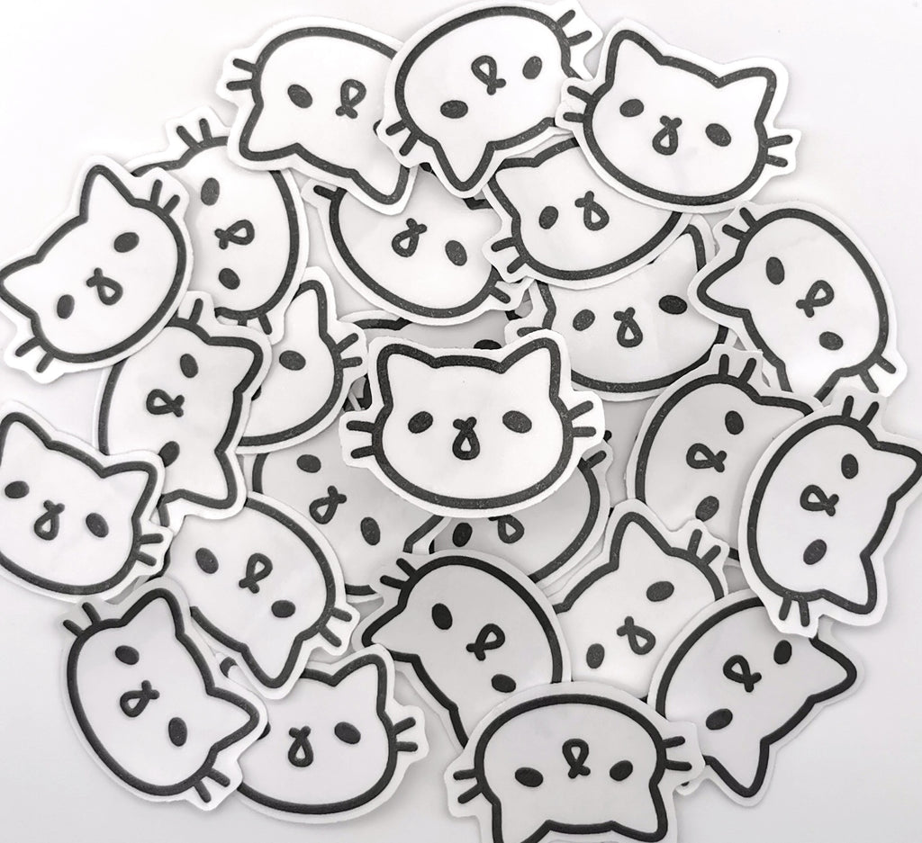"verschlafene Katze" Katzen Sticker