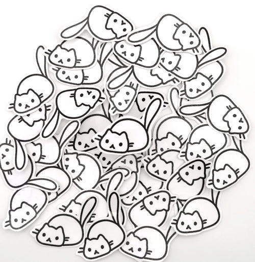 "Brot Katze" Katzen Sticker