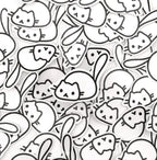 "Brot Katze" Katzen Sticker