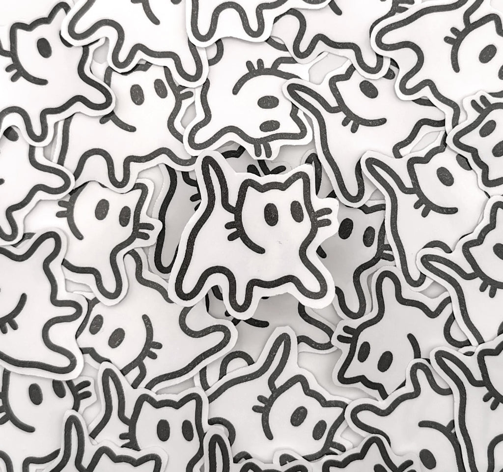 "Katzenschreck" Katzen Sticker