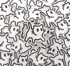 "Katzenschreck" Katzen Sticker