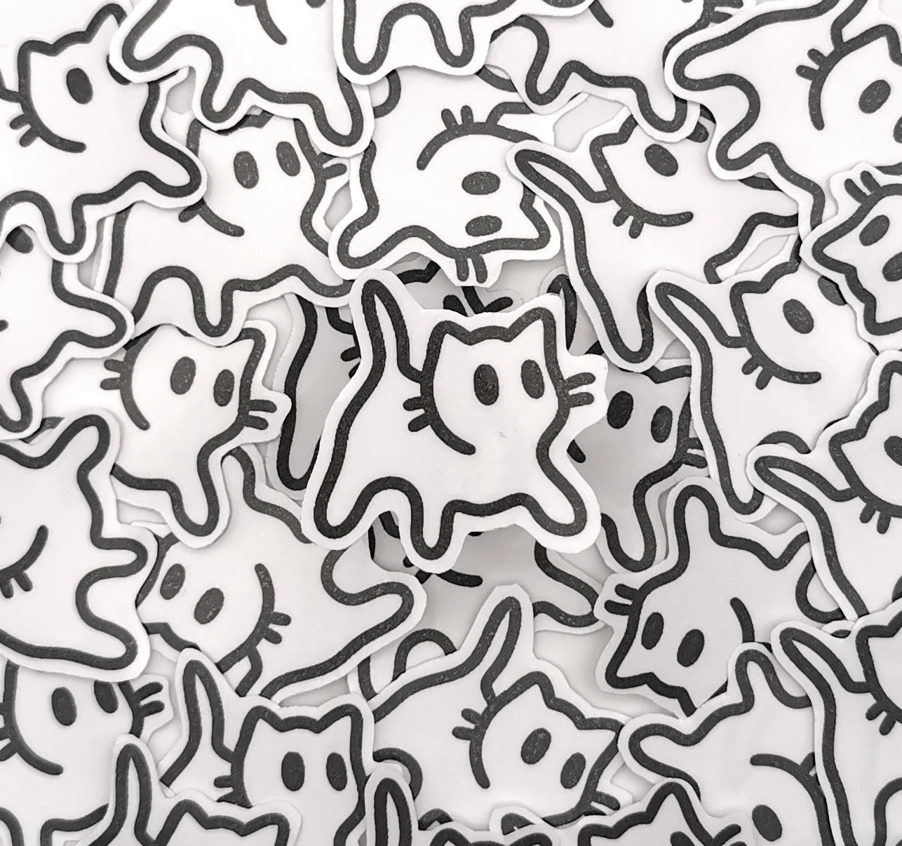 "Katzenschreck" Katzen Sticker