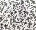 "starrende Katze" Katzen Sticker
