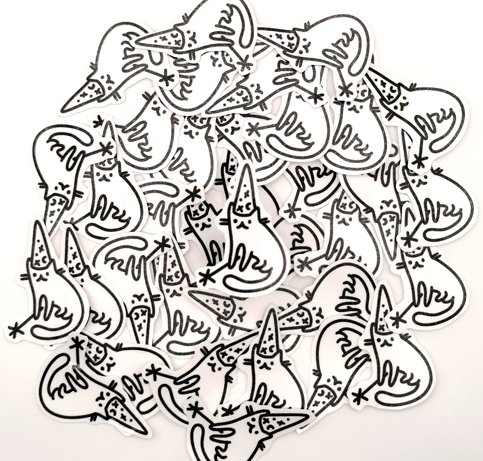 "Magierkatze" Katzen Sticker