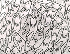 "sitzende Katze" Katzen Sticker