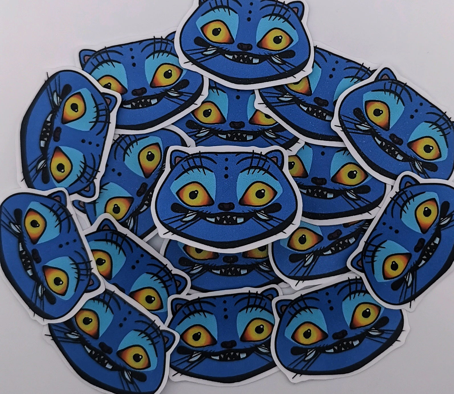 "Dämon Katze" Dämonenjäger Sticker