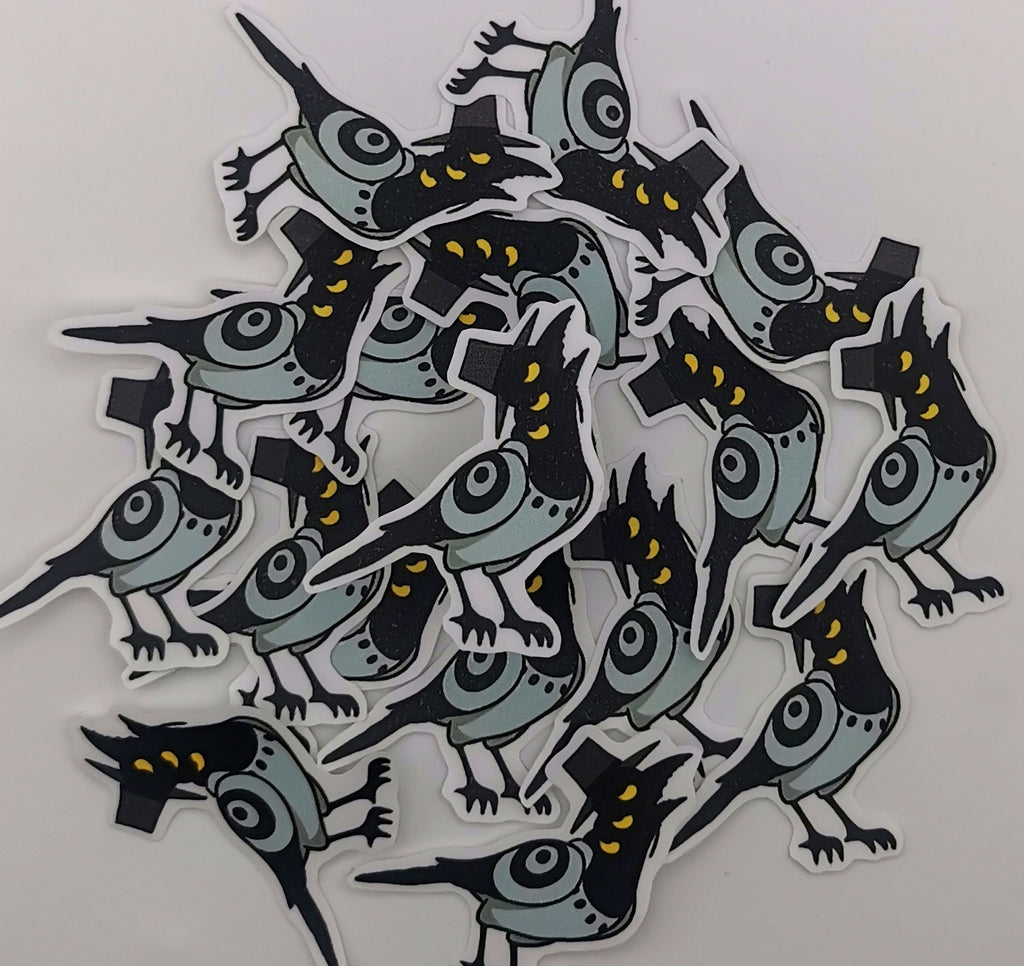 "Dämon Krähe" Dämonenjäger Sticker