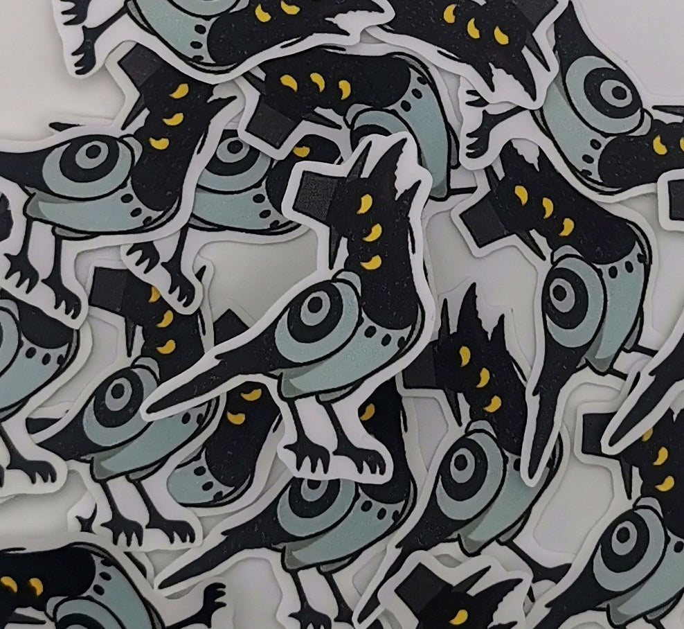 "Dämon Krähe" Dämonenjäger Sticker