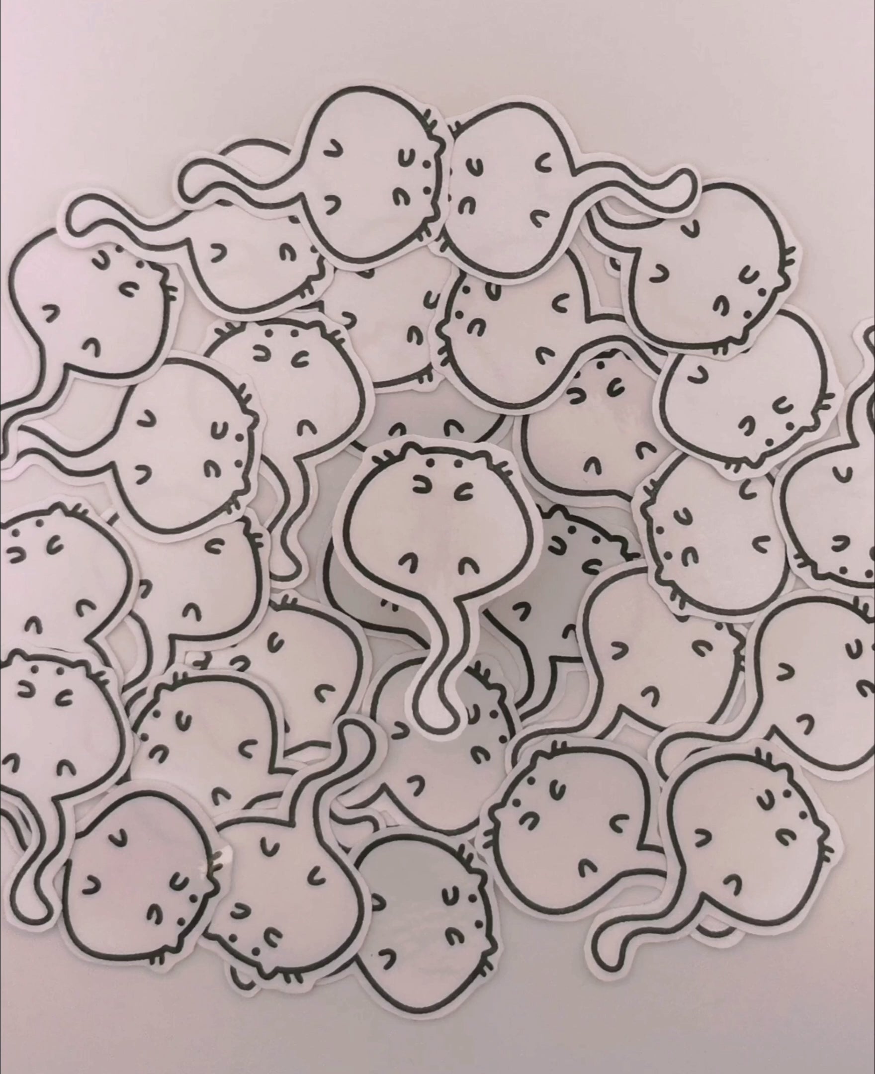 "Ballonkatze" Katzen Sticker
