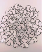 "Brot Katze" Katzen Sticker