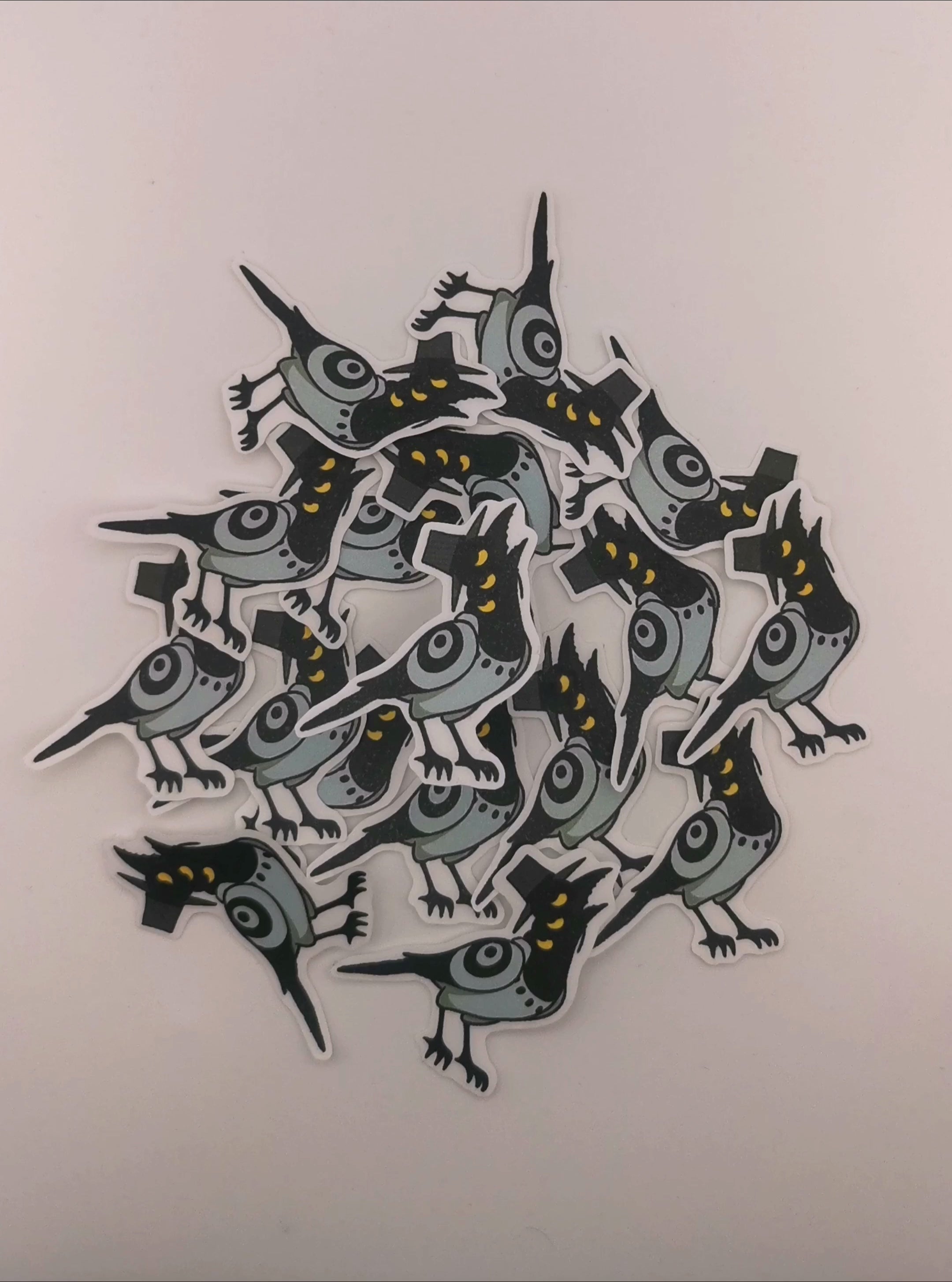 "Dämon Krähe" Dämonenjäger Sticker