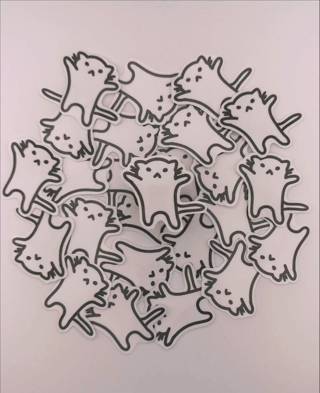 "Leben am Limit Katze" Katzen Sticker