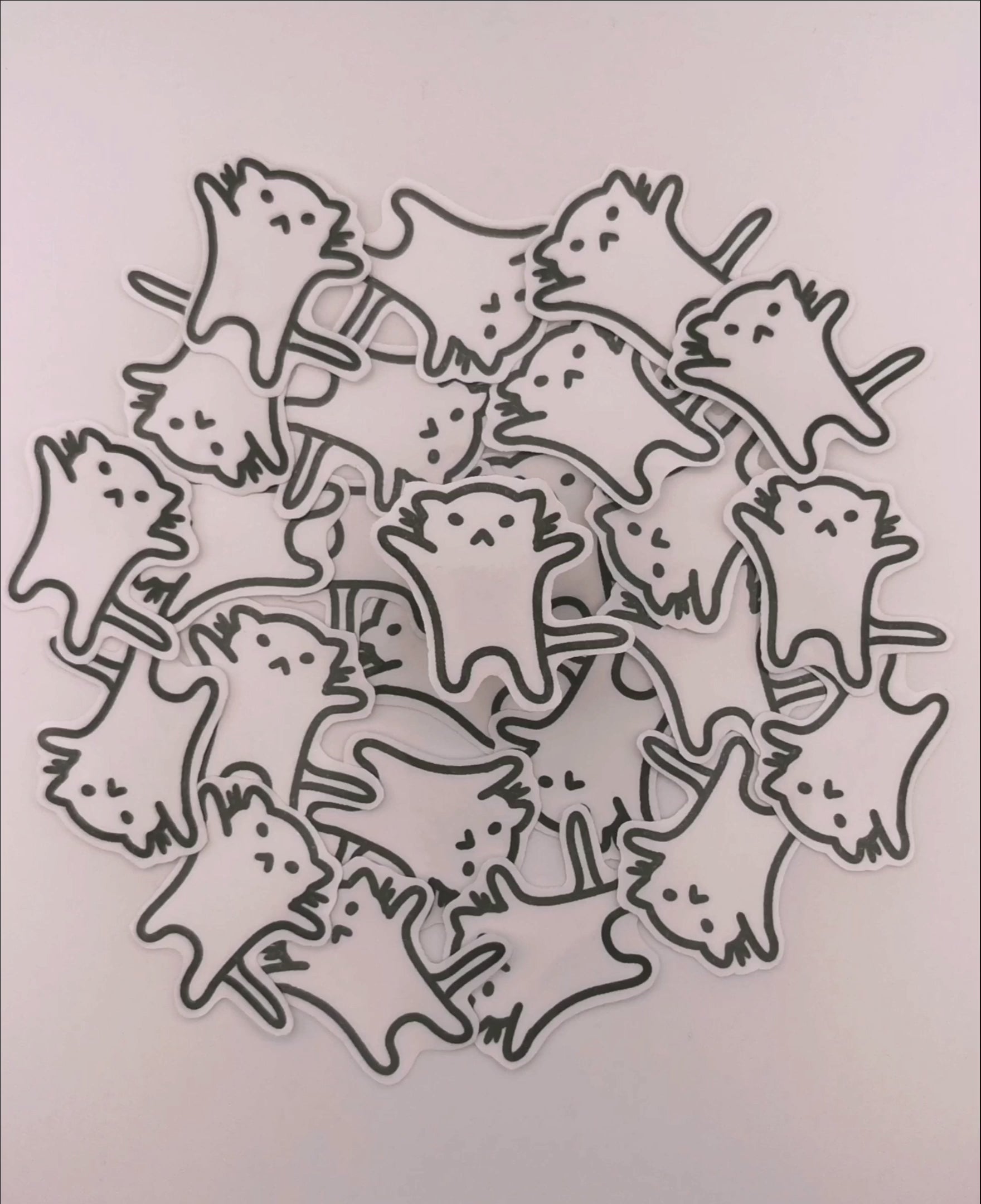 "Leben am Limit Katze" Katzen Sticker