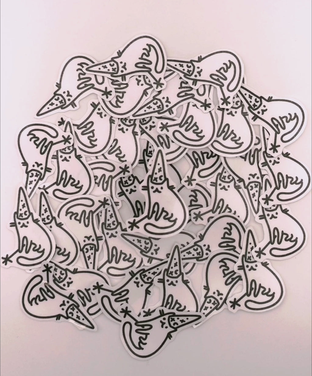 "Magierkatze" Katzen Sticker